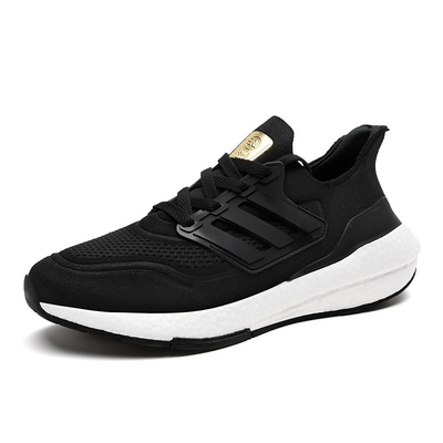 Conception de marque Tendance Sneakers pour hommes Fly tissé chaussures de sport respirantes OEM chaussures de course personnalisées pour hommes