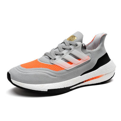 Conception de marque Tendance Sneakers pour hommes Fly tissé chaussures de sport respirantes OEM chaussures de course personnalisées pour hommes