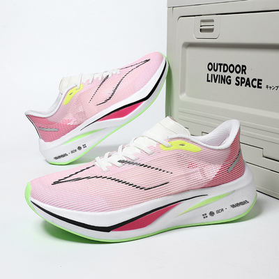Chaussures de sport légères et respirantes en maille pour femme avec semelle intermédiaire à rebond doux