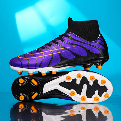 Cristiano Ronaldo CR15 Coupe d'Europe Chaussures de football à talons longs Talons longs semelles Pour les adultes Chaussures de football
