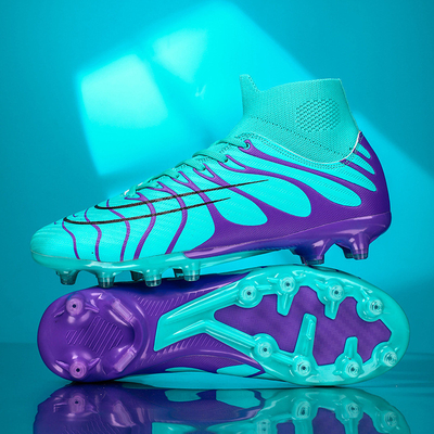 Cristiano Ronaldo CR15 Coupe d'Europe Chaussures de football à talons longs Talons longs semelles Pour les adultes Chaussures de football