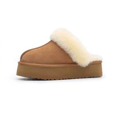 Chaussures à semelles épaisses pour l'hiver