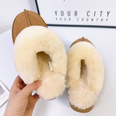 Chaussures à semelles épaisses pour l'hiver