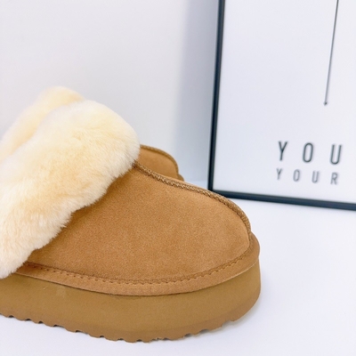Chaussures à semelles épaisses pour l'hiver