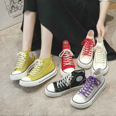 Vente en gros de chaussures en toile d'oreilles ovales de haute qualité pour femmes