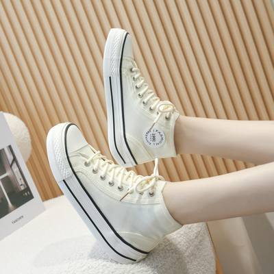 Vente en gros de chaussures en toile d'oreilles ovales de haute qualité pour femmes