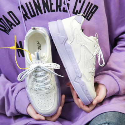 2024 Nouveau printemps chaussures de toile à semelle épaisse chaussures pour femmes toutes les matches baskets