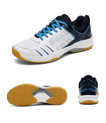 Chaussures de tennis personnalisées Chaussures de badminton avec caractéristique antidérapant Design de mode en grande taille 46 47 Portage en plein air