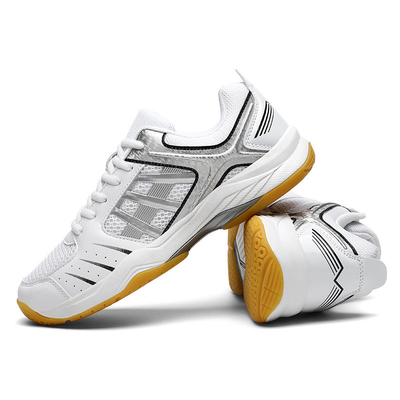 Chaussures de tennis personnalisées Chaussures de badminton avec caractéristique antidérapant Design de mode en grande taille 46 47 Portage en plein air