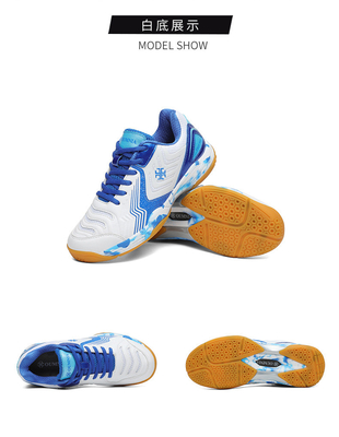 Chaussures de tennis et de badminton personnalisées avec une caractéristique antidérapante légère