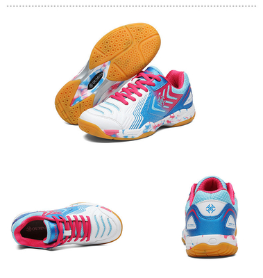 Chaussures de tennis et de badminton personnalisées avec une caractéristique antidérapante légère