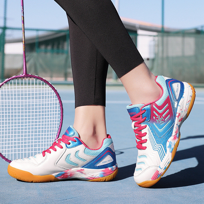 Chaussures de tennis et de badminton personnalisées avec une caractéristique antidérapante légère