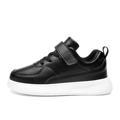 Sneakers blancs pour enfants Chaussures de patinage 2024 Anti-dérapant Chaussures noires en cuir étanches à l'eau Chaussures de sport anti-dérapant