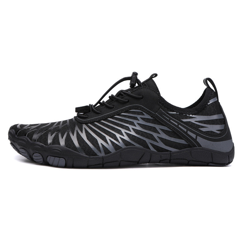Plus Size Couples chaussures de pêche en plein air chaussures de natation chaussures d'eau chaussures à cinq doigts chaussures de plage pour hommes