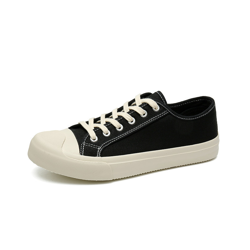 Été 2024 Nouvelles chaussures en toile blanche et lactée respirantes chaussures d'hommes chaussures blanches toutes matches chaussures décontractées à la mode chaussures d'hommes